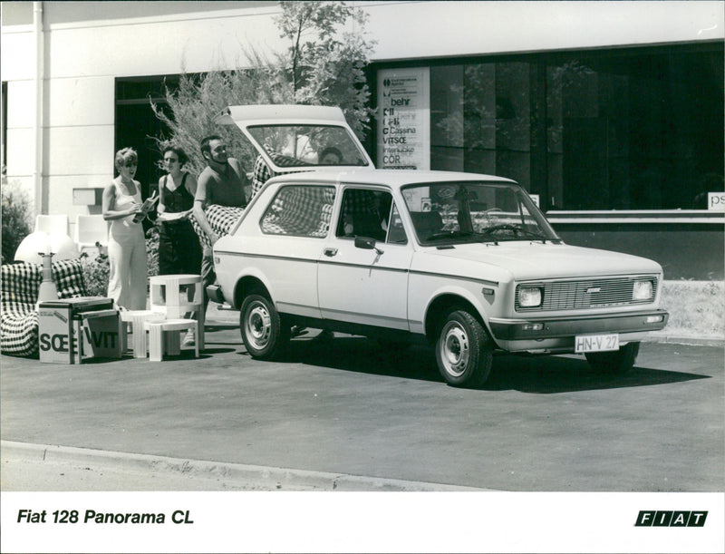 Fiat 128 Panorama CL - Vintage Photograph