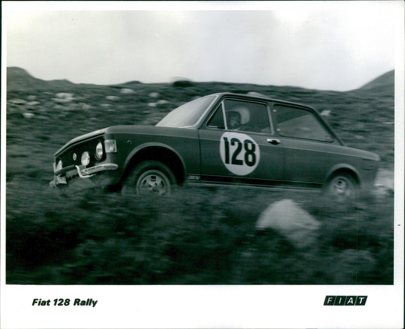 1977 Fiat 128 Rally - Vintage Photograph