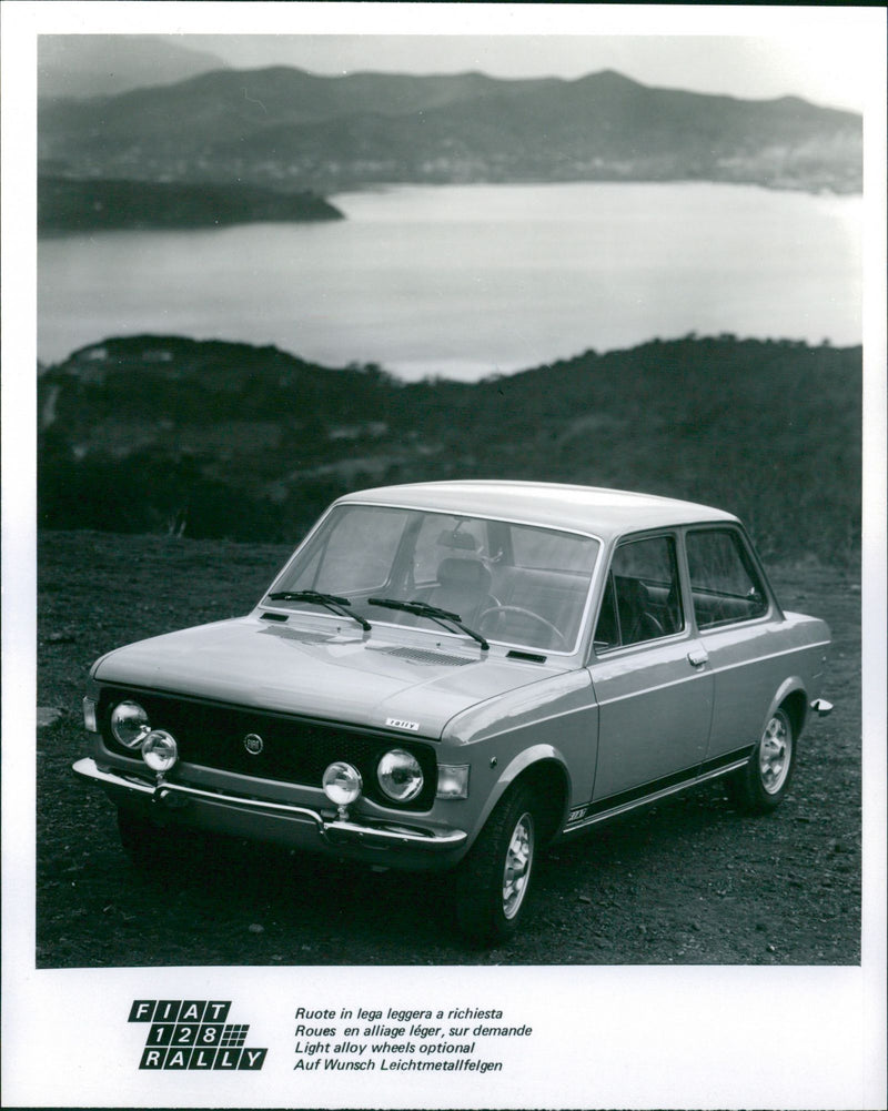 1977 Fiat 128 Rally - Vintage Photograph