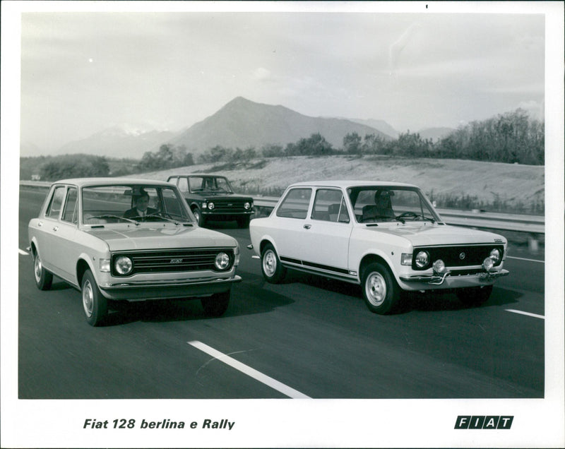 1977 Fiat 128 Rally - Vintage Photograph