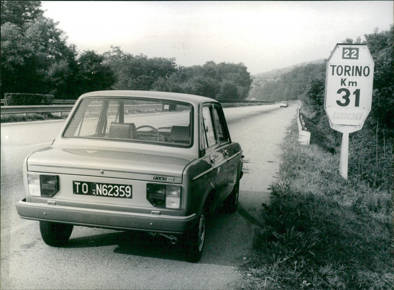 Fiat 128 - Vintage Photograph