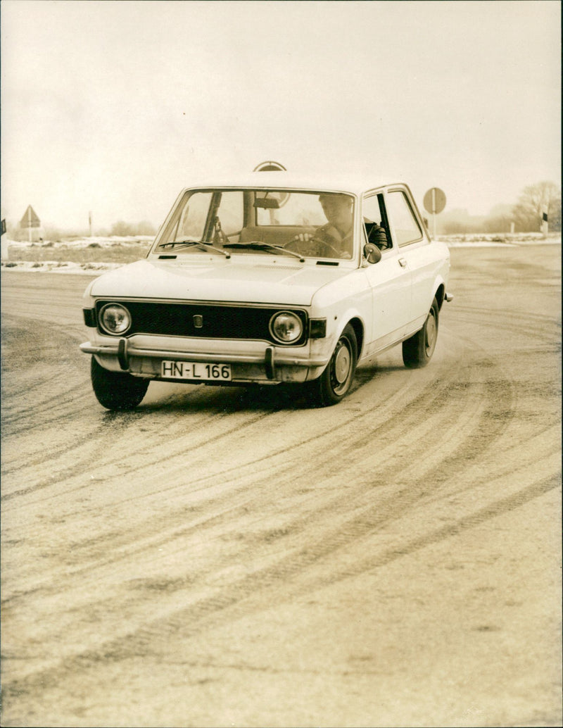 1970 Fiat 128 - Vintage Photograph