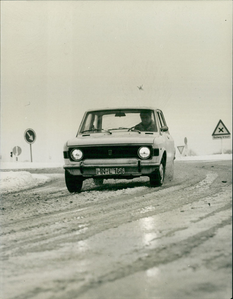 1970 Fiat 128 - Vintage Photograph