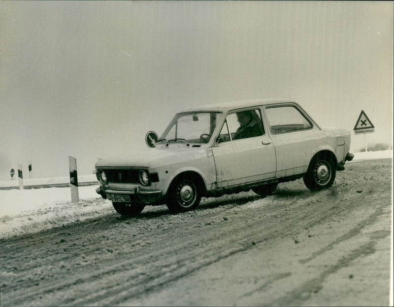 1970 Fiat 128 - Vintage Photograph