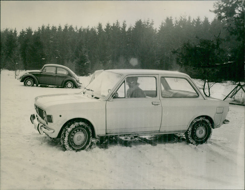 1970 Fiat 128 - Vintage Photograph