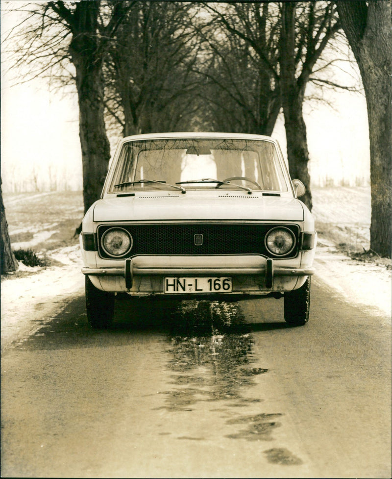 1970 Fiat 128 - Vintage Photograph