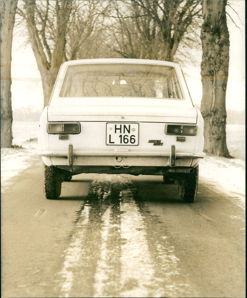 1970 Fiat 128 - Vintage Photograph