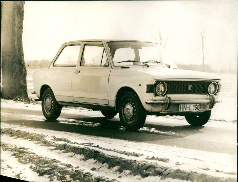 1970 Fiat 128 - Vintage Photograph