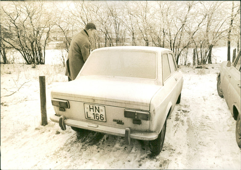 1970 Fiat 128 - Vintage Photograph