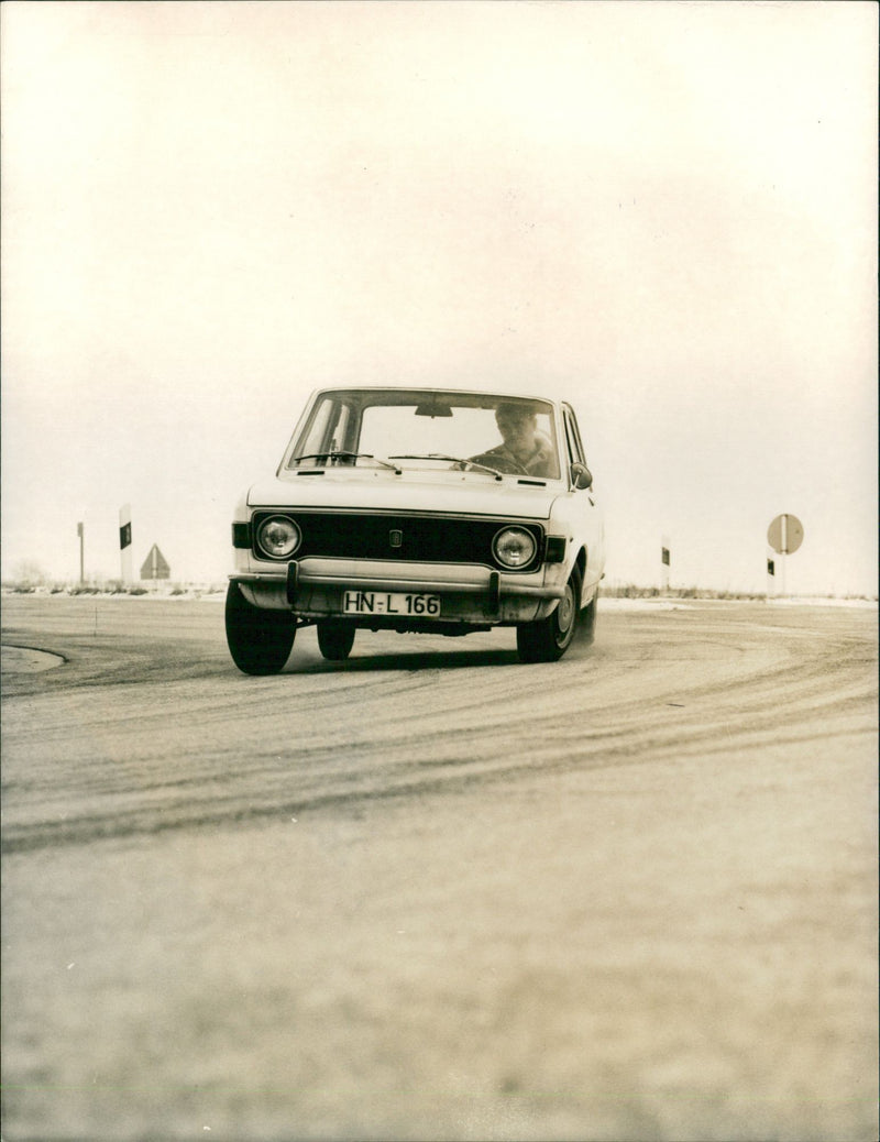 1970 Fiat 128 - Vintage Photograph