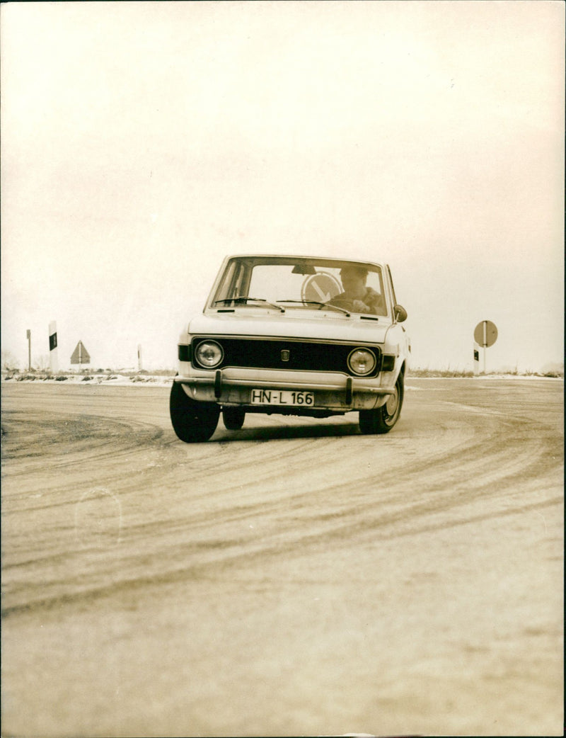 1970 Fiat 128 - Vintage Photograph