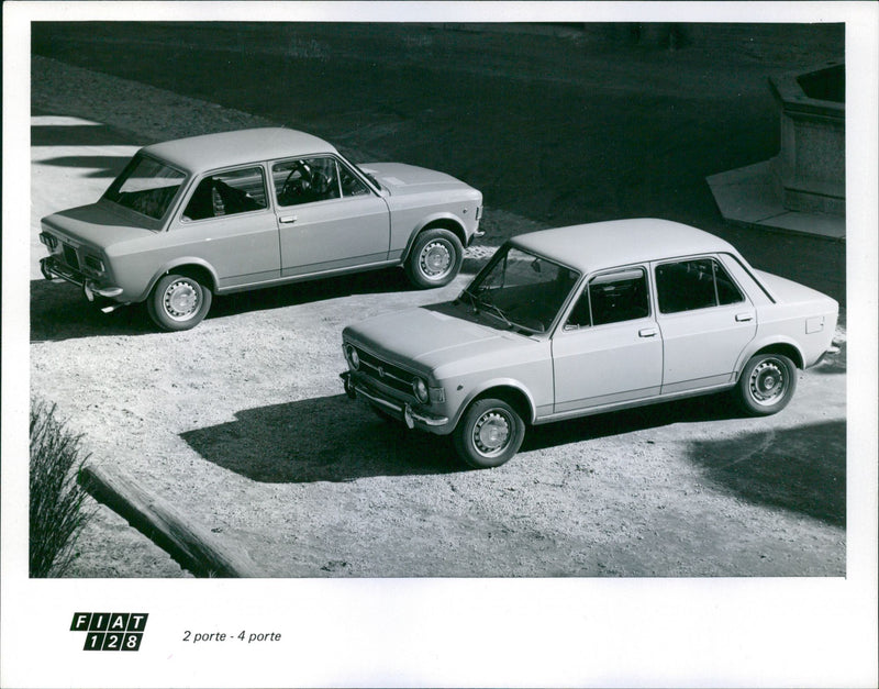 1970 Fiat 128 - Vintage Photograph