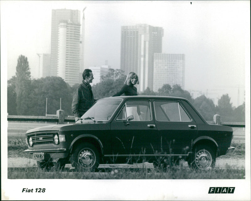 Fiat 128 - Vintage Photograph