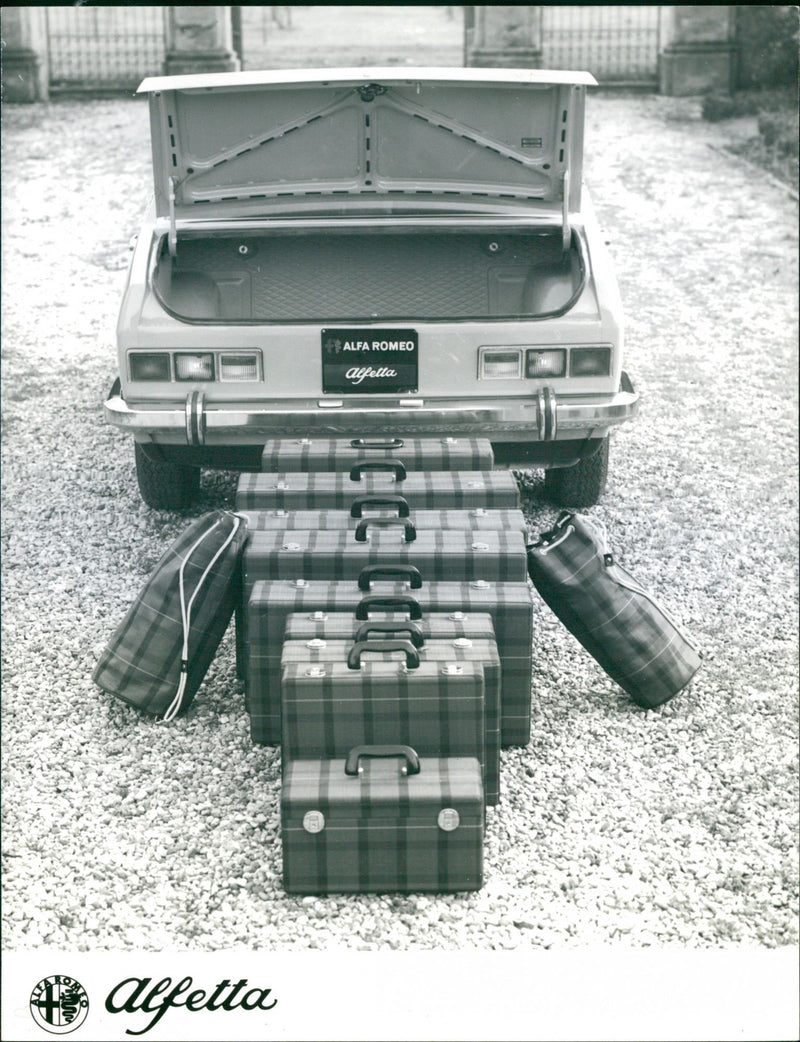 1972 Alfa Romeo Alfetta - Vintage Photograph