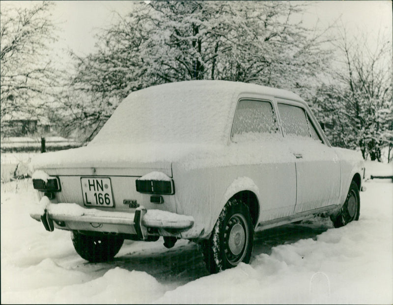 1970 Fiat 128 - Vintage Photograph