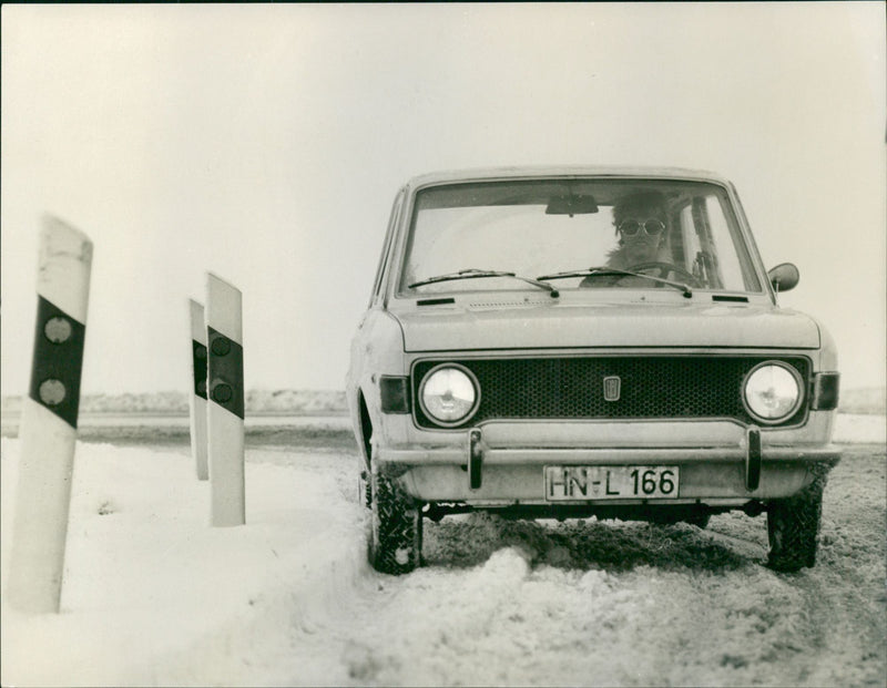 1970 Fiat 128 - Vintage Photograph