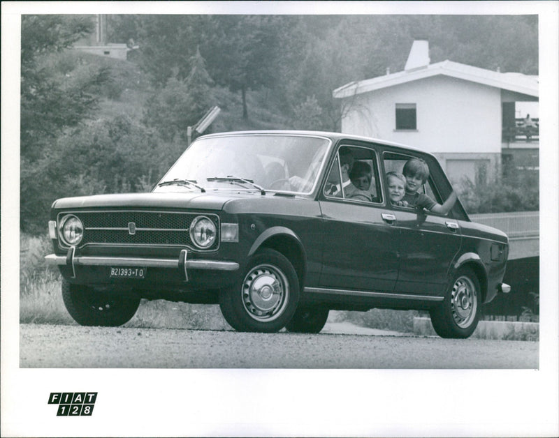 Fiat 128 - Vintage Photograph