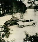 Fiat and Volkwagen - Vintage Photograph