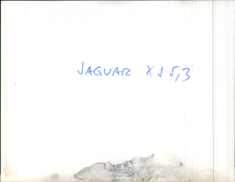 1976 Jaguar XJ 513 - Vintage Photograph