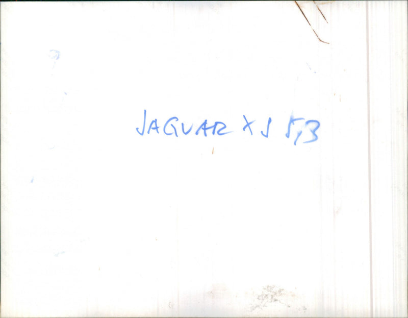 1976 Jaguar XJ 513 - Vintage Photograph