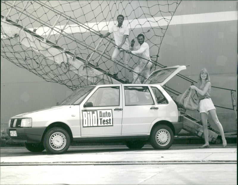 Fiat Uno - Vintage Photograph