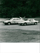 1979 Mazda RX-7 and NSU Ro80 - Vintage Photograph