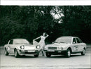1979 Mazda RX-7 and NSU Ro80 - Vintage Photograph