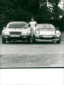 1979 Mazda RX-7 and NSU Ro80 - Vintage Photograph