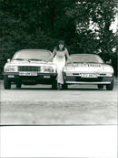 1979 Mazda RX-7 and NSU Ro80 - Vintage Photograph