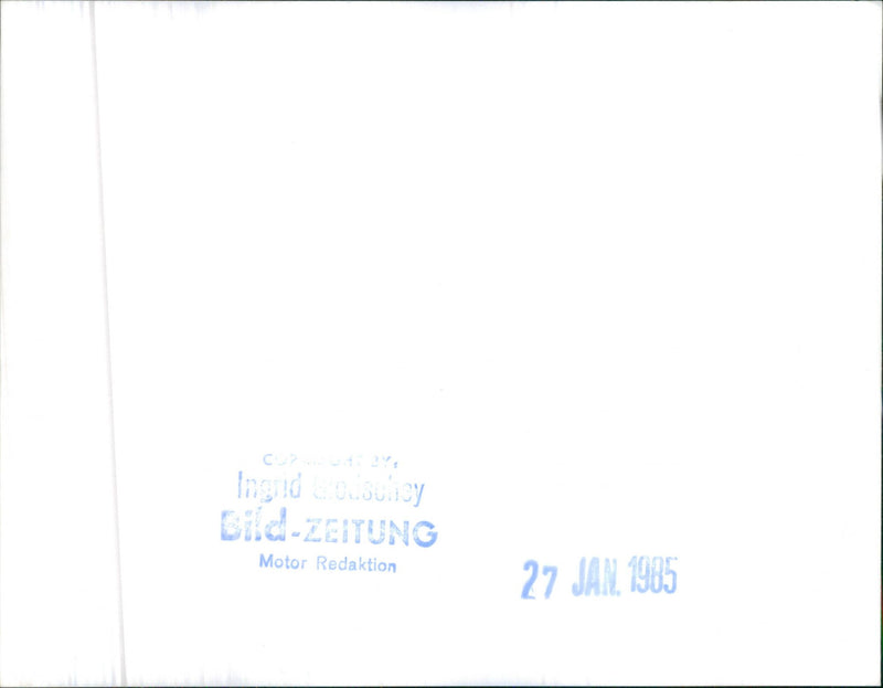 1985 Honda Civic 1.5i GT - Vintage Photograph