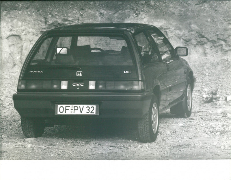 1985 Honda Civic 1.5i GT - Vintage Photograph