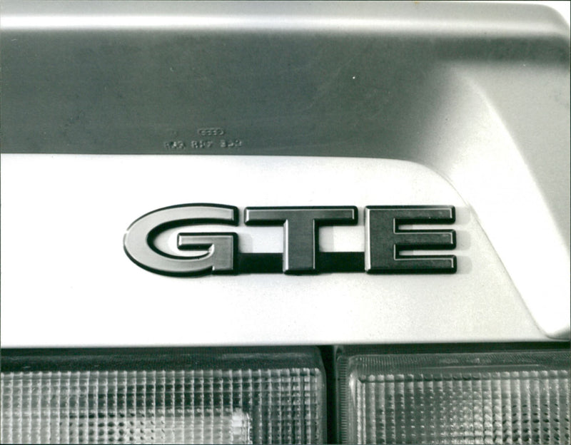 Audi 80 GTE - Vintage Photograph