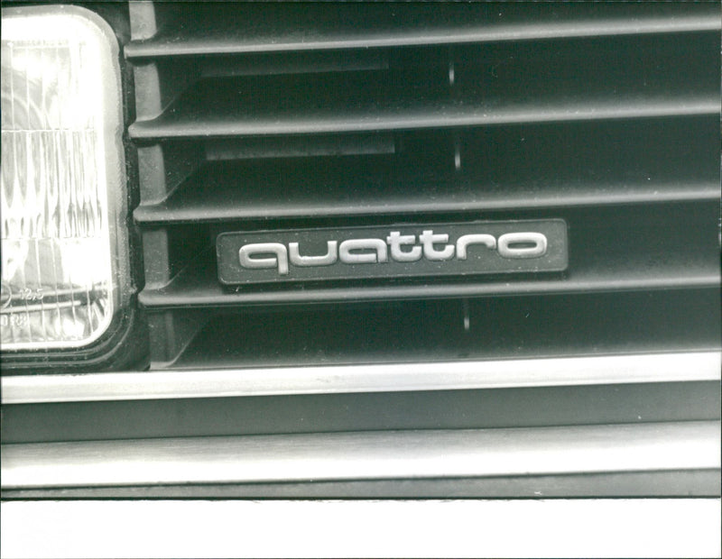 Audi 200 Turbo - Vintage Photograph
