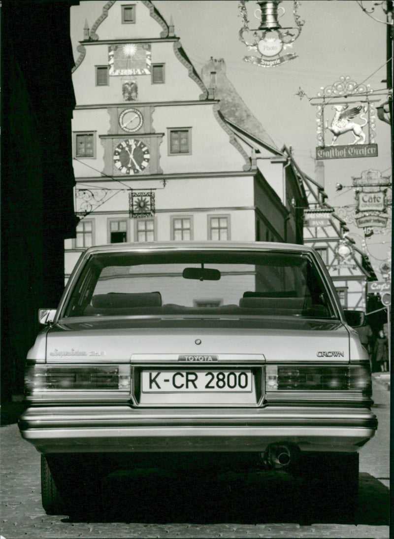 Toyota Crown Super Saloon - Vintage Photograph
