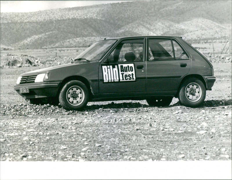 1983 Peugeot 205 GL - Vintage Photograph