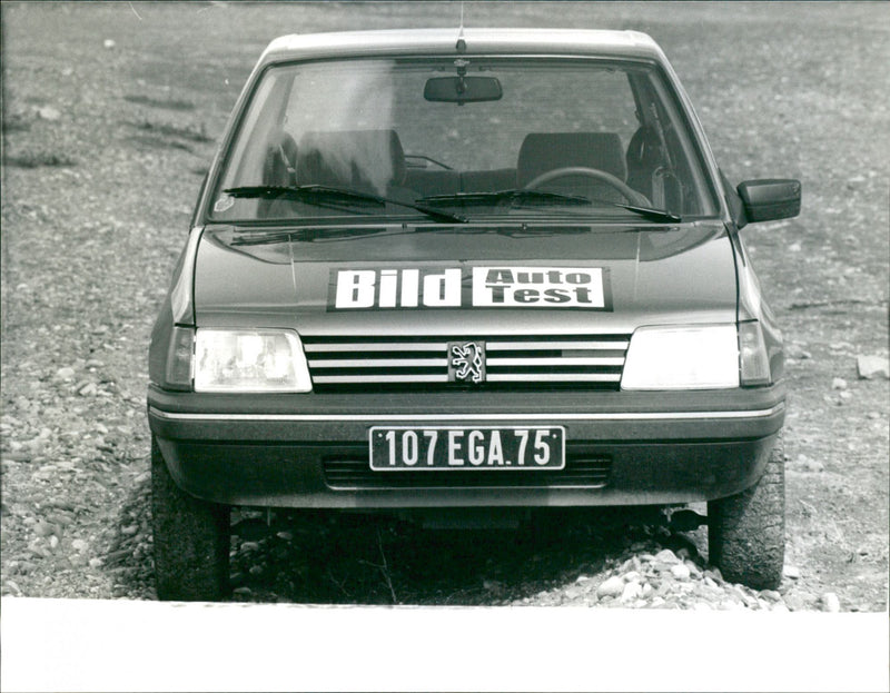 1983 Peugeot 205 GL - Vintage Photograph