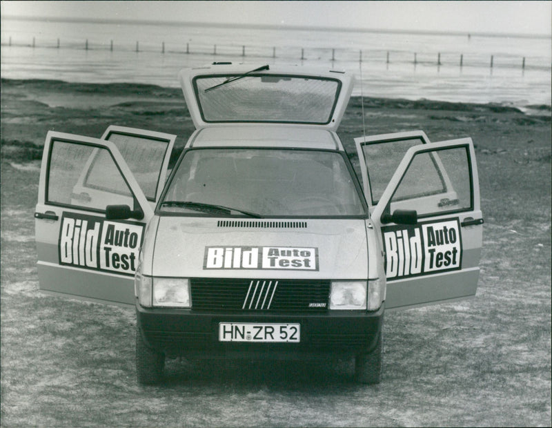 Fiat Uno - Vintage Photograph