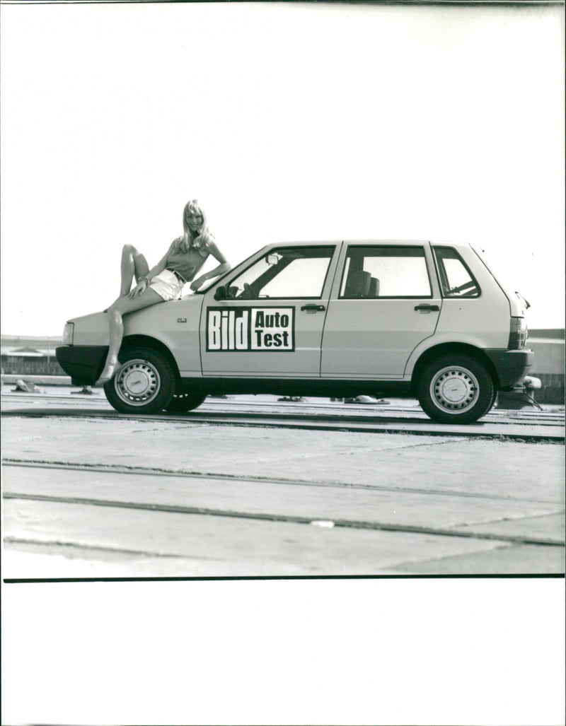 Fiat Uno - Vintage Photograph