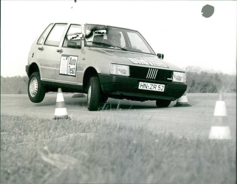 Fiat Uno - Vintage Photograph