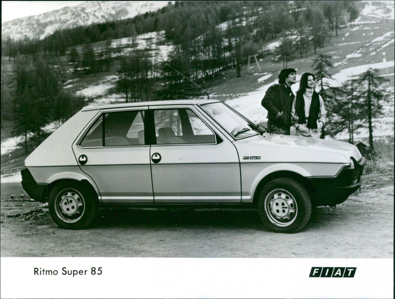 Fiat Ritmo Super 85 - Vintage Photograph