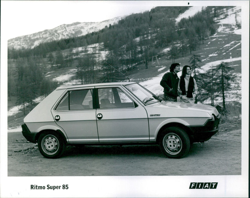 Fiat Ritmo Super 85 - Vintage Photograph