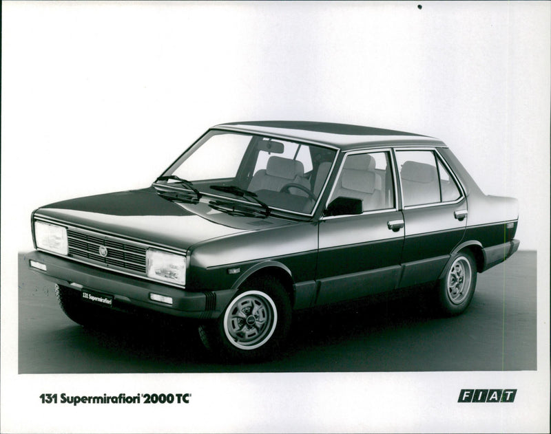 Fiat 131 Supermirafiori 2000 TC - Vintage Photograph
