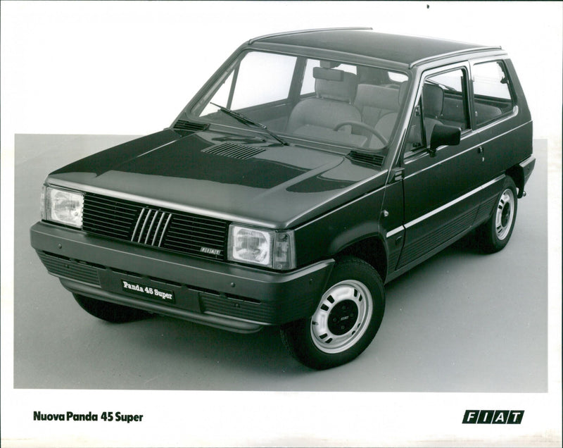 Fiat Nouva Panda 45 Super - Vintage Photograph