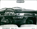 Peugeot 204 Berline 1973 Cockpit - Vintage Photograph