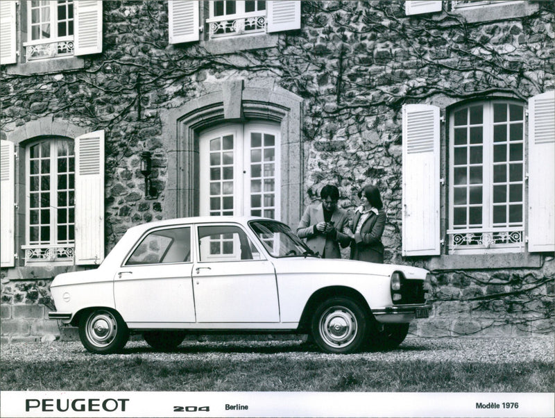 Peugeot 204 Berline 1976 - Vintage Photograph