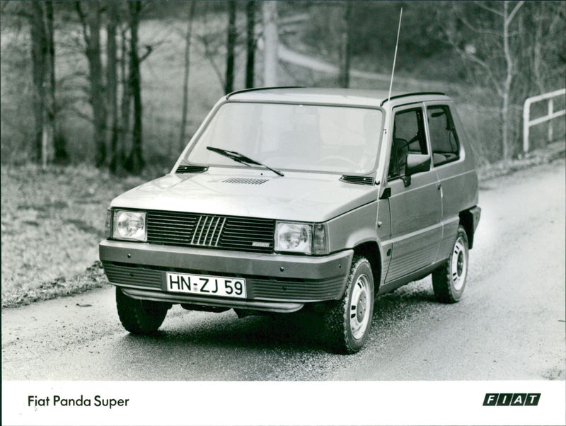 Fiat Panda Super - Vintage Photograph