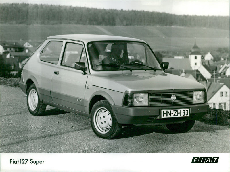 Fiat 127 Super - Vintage Photograph