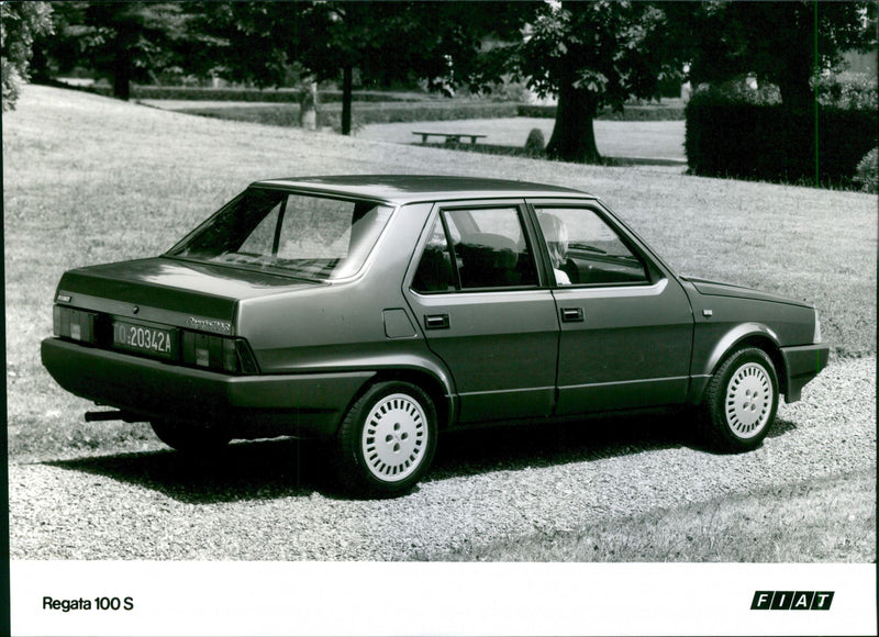 Fiat Regata 100 S - Vintage Photograph