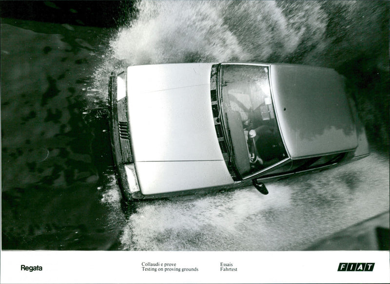 Fiat Regata - Vintage Photograph