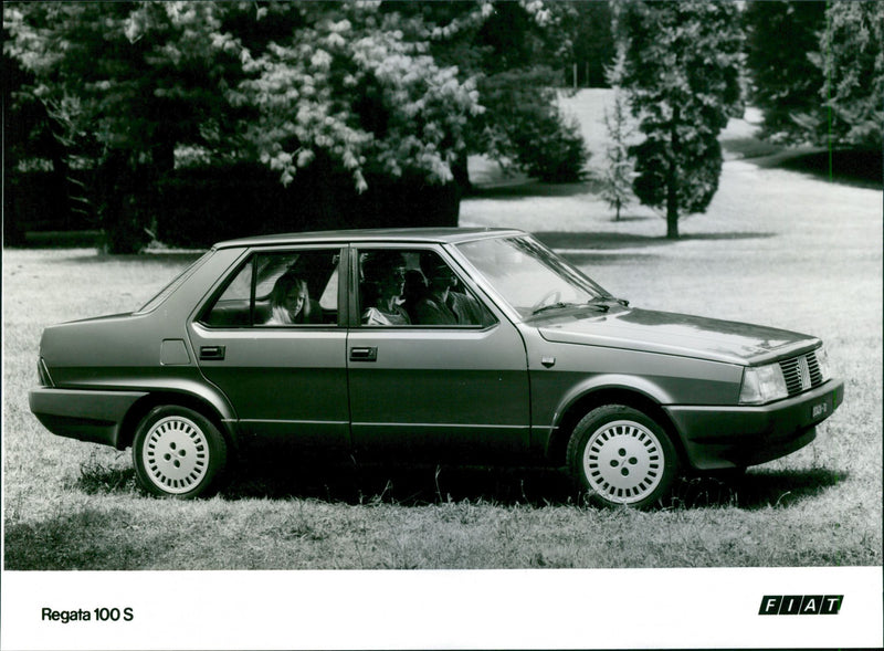 Fiat Regata 100 S - Vintage Photograph